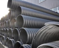 Гофрированные трубы с армированием стальной лентой