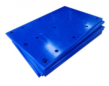Морской отбойник из UHMWPE синего цвета (морской класс)