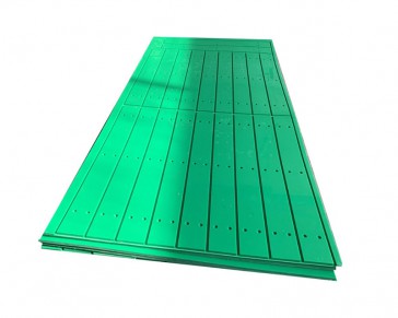 Virgin HDPE зелёная цветная лента для машин